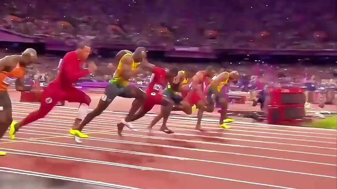 神仙对局!田径比赛过程堪比大片 神仙对局!田径比赛过程堪比大片